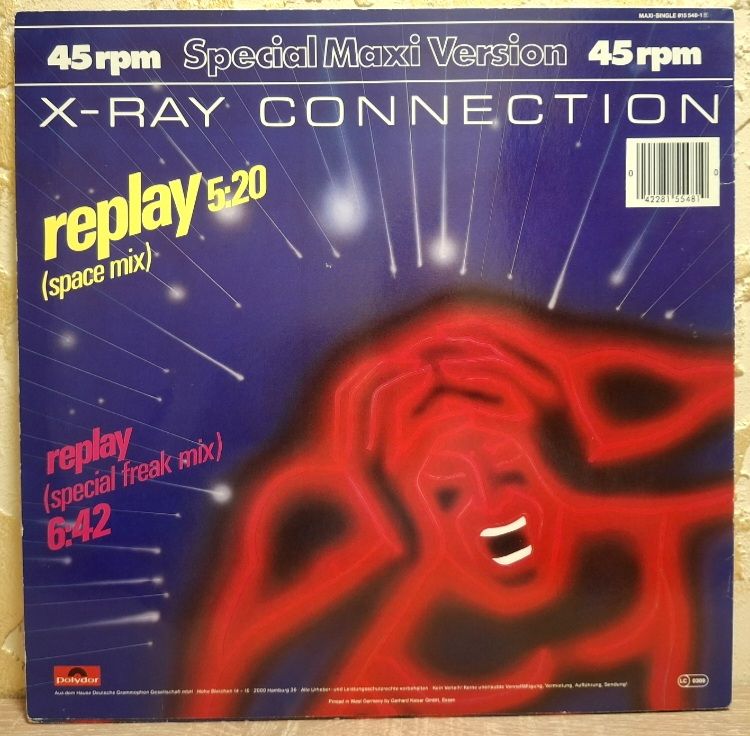 X-Ray Connection - Replay - 1983.  (EP). 12. Vinyl. Пластинка. Germany. - фото фото фото 1