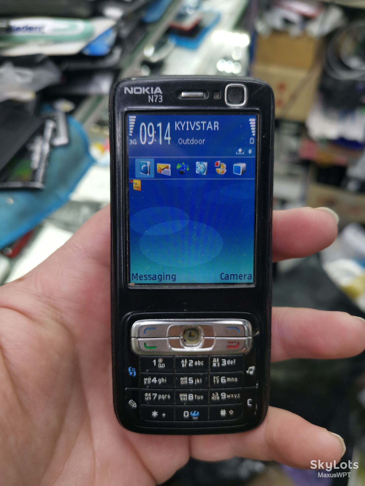 #1542 sklad Nokia N73 black - фото фото фото 0