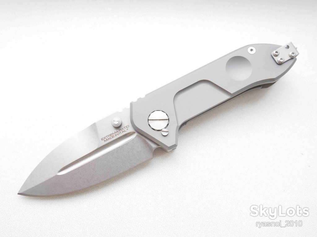 Extrema Ratio Frame Rock, D2 Stonewash, Titanium, Replica, Outdoor, Tactical, Frame Lock - фото фото фото 13