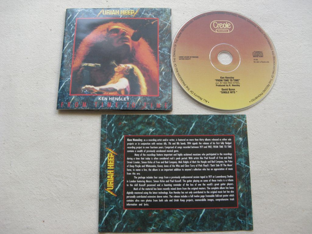 CD Uriah Heep Family. Ken Hensley. From Time To Time. 1994. - фото фото фото 3