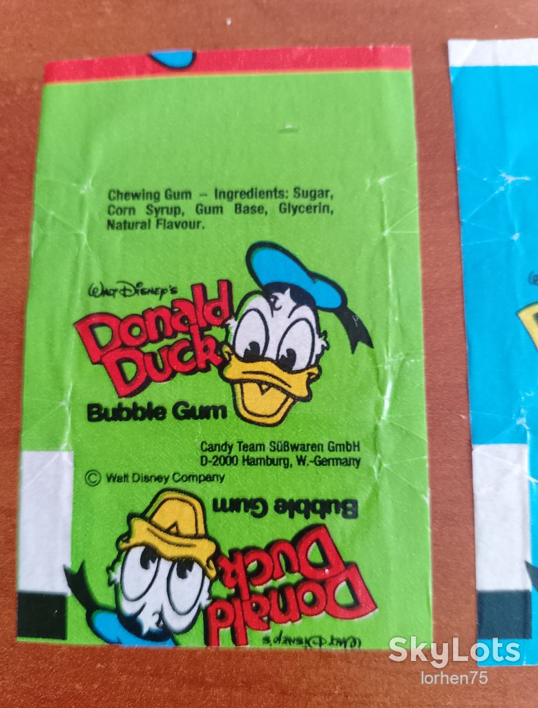 Обгортки жуйок Donald Duck. - фото фото фото 1