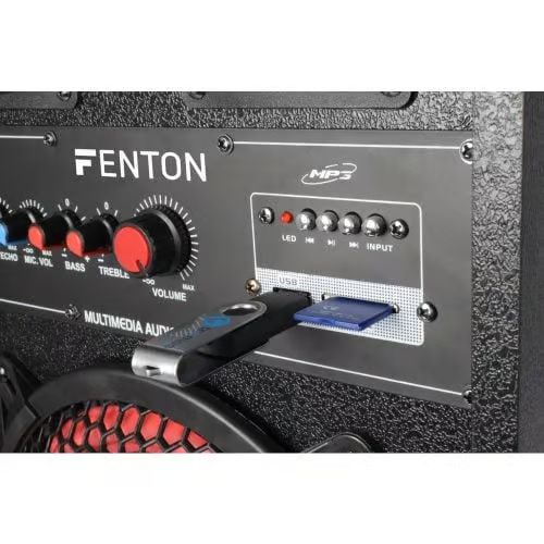 Активна акустична система 600W FENTON SPB-10 Активні колонки BT/USB/SD - фото фото фото 1