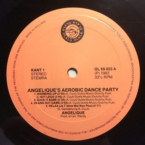 Angelique   Angelique's Aerobic Dance Party декор - фото фото фото 0