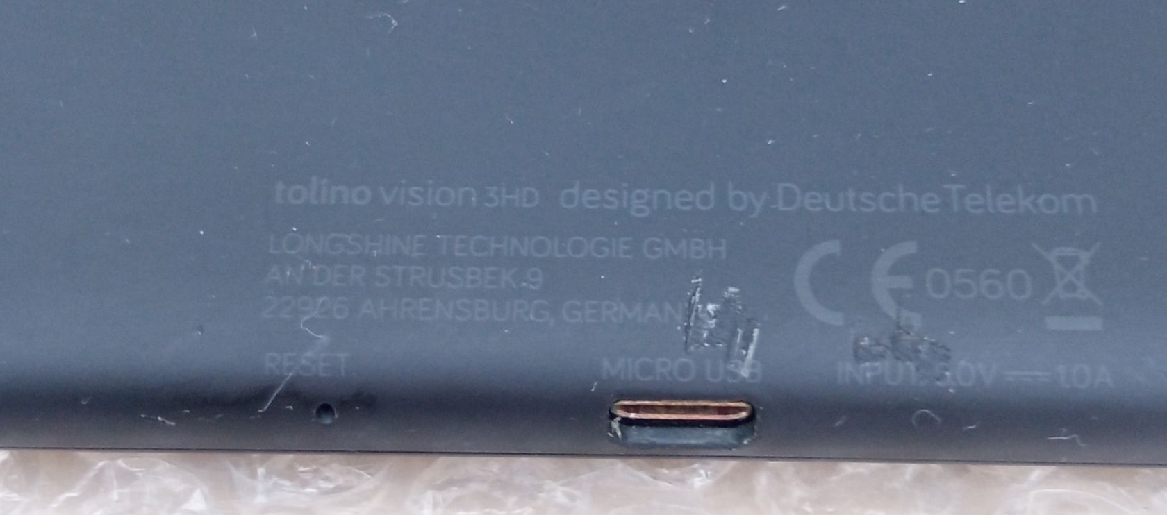 Електронна книга Tolino Vision 3 HD   (E-Ink Carta, підсвічування, Wi-Fi) - фото фото фото 3