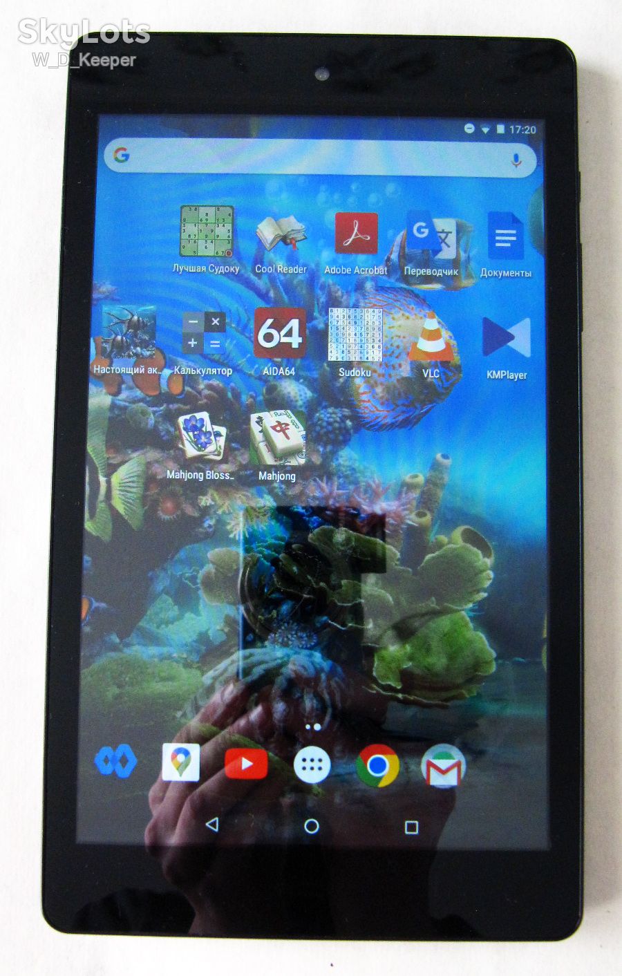 Insignia NS-P08A7100 зі США, 8" Android 6, Intel, 1/16 розбитий екран - фото фото фото 1