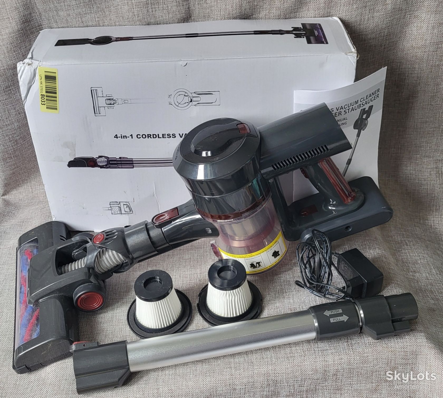 Акумуляторний ручний пилосос для прибирання /Cordless vacuum Cleaner A19-150R/Робочий - фото фото фото 0