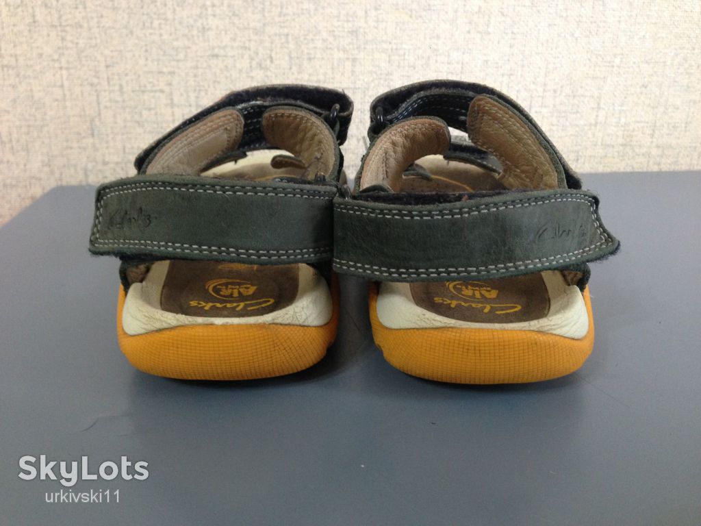 Босоножки для мальчика Clarks Air,р.32,нат.кожа,Вьетнам - фото фото фото 5