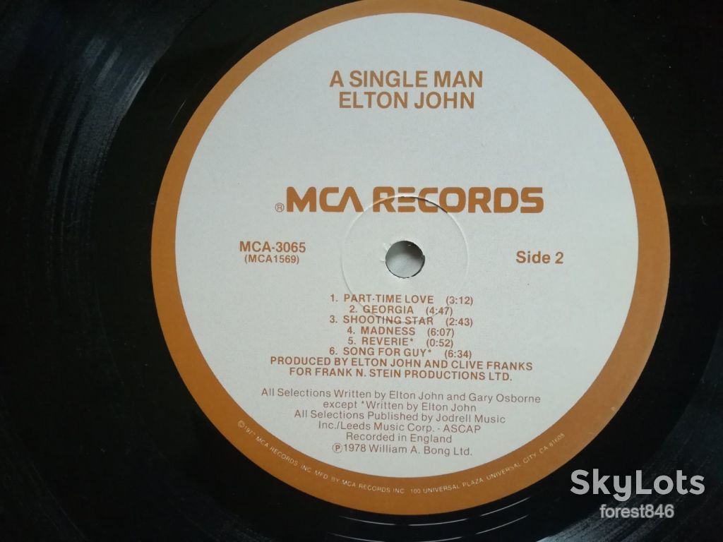 Elton John-A single man  (глянс. конв.)-NM, США  (&amp;92) - фото фото фото 3