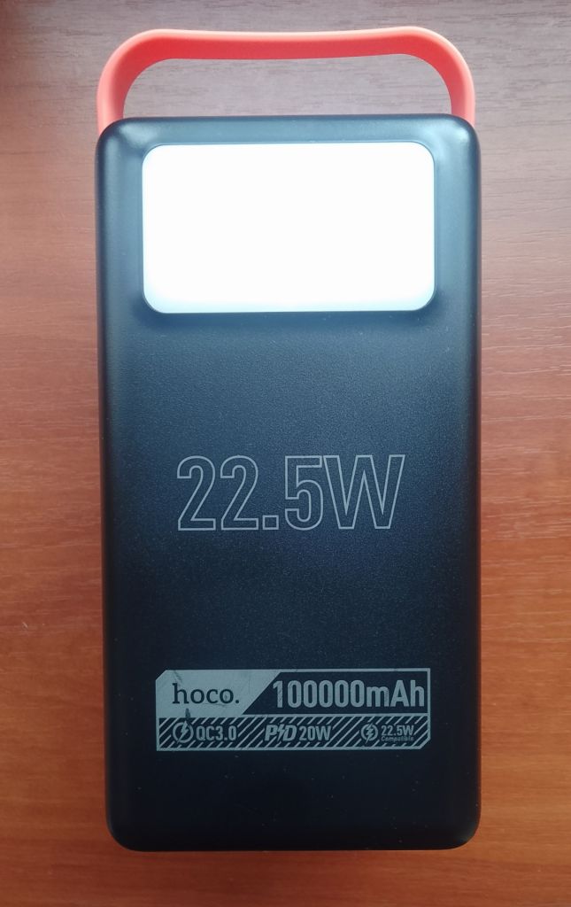 Hoco DB03 100000mAh 22.5W — повербанк для телефона, планшета, роутера - фото фото фото 0