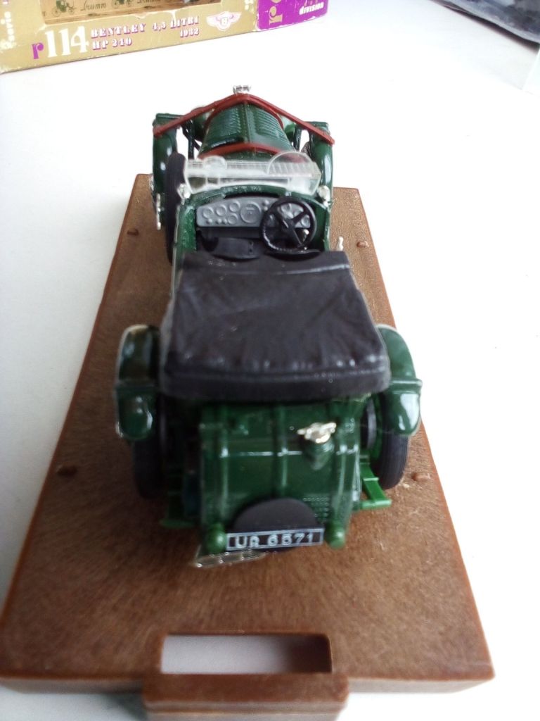 1932 BENTLEY BLOWER 4,5L  BRUMM 1:43 - фото фото фото 7