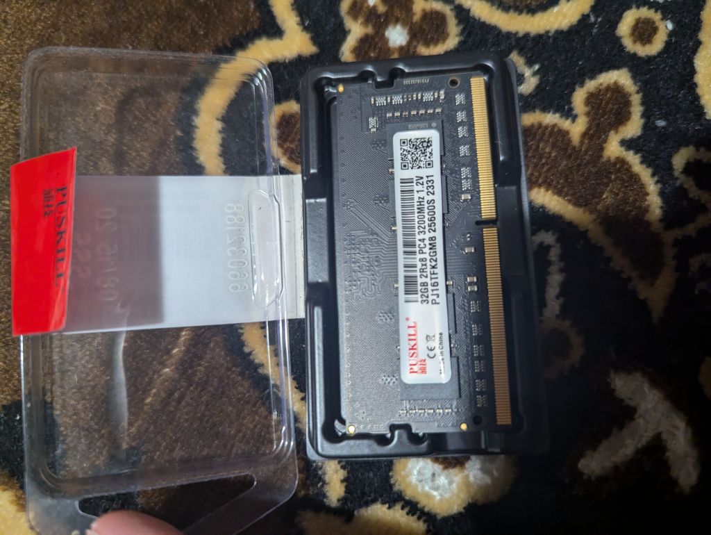 Уцінка! DDR4 PuSkill 32GB 3200MHz CL22 So-DIMM 1.2v ОЗУ RAM оперативка - фото фото фото 1