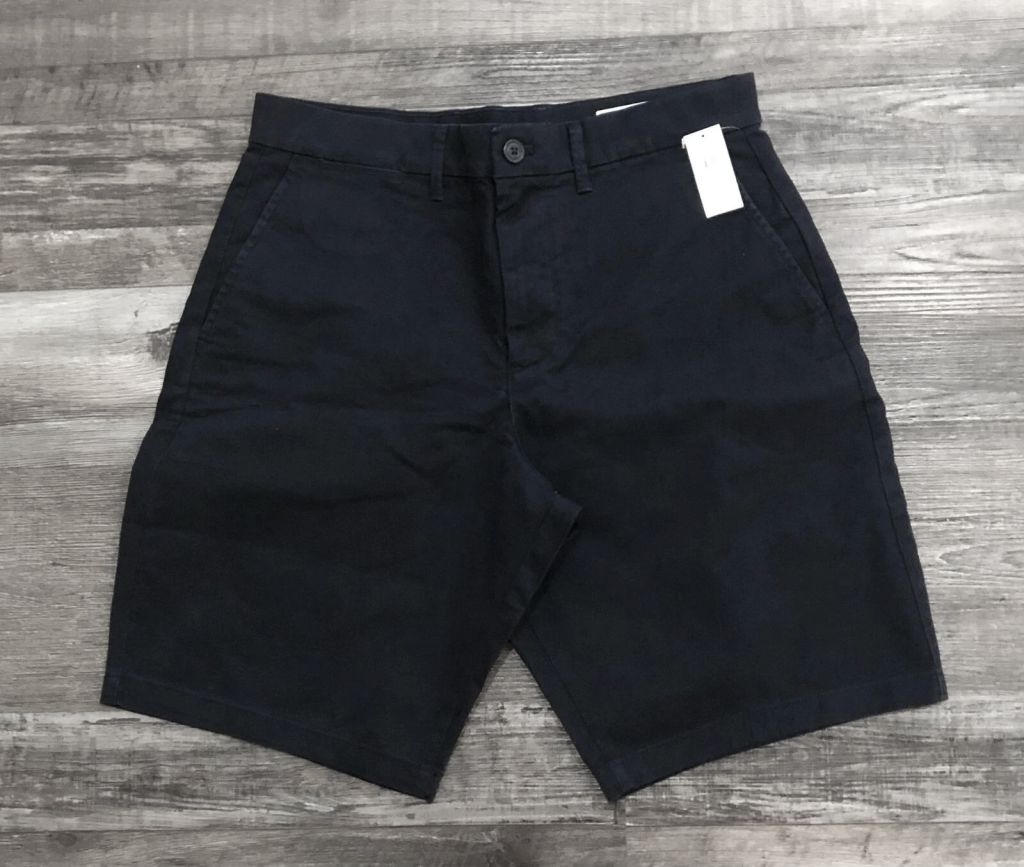 Новые шорты GAP стрейч черно-синие w32 - фото фото фото 4