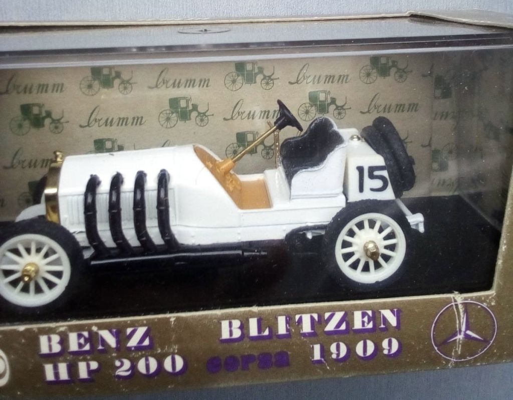 Brumm 1:43 MERCEDES BLITZEN 200 HP Corsa 1909 - фото фото фото 0