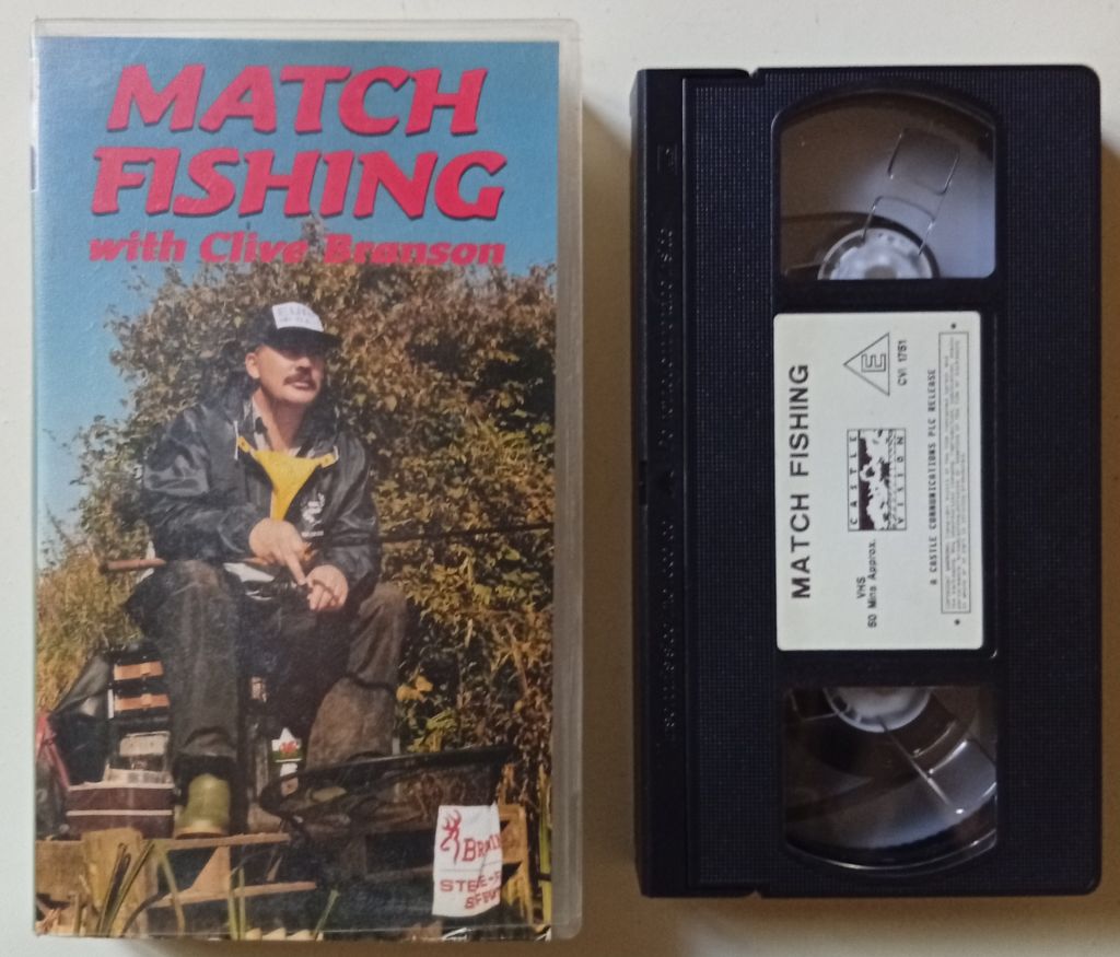Видеокассета Match Fishing with Clive Branson  (1989)  (фирма) - фото фото фото 0