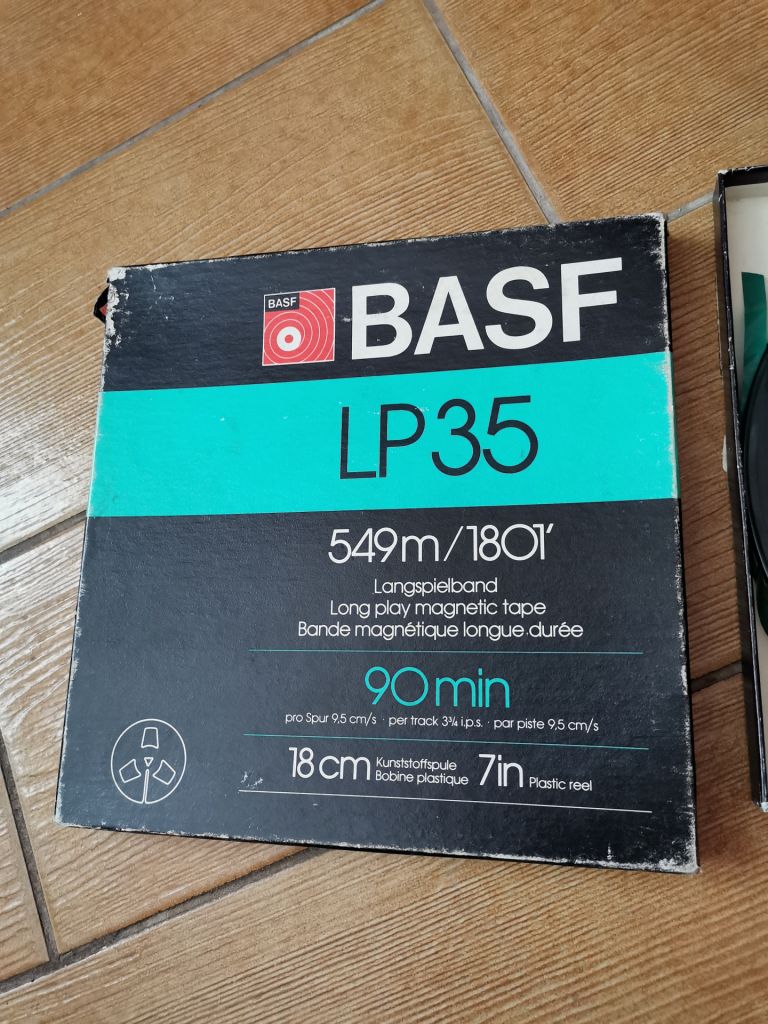Бобина катушка 18см магнитная лента Basf LP35 - фото фото фото 5