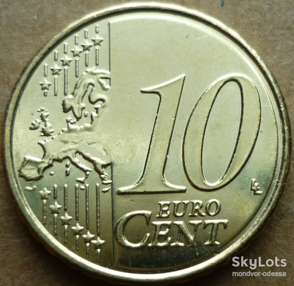 Хорватия 10 евроцентов 2023 состояние  7 - фото фото фото 1