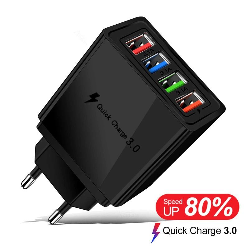 Зарядка 4xUSB 3.1 A - фото фото фото 1
