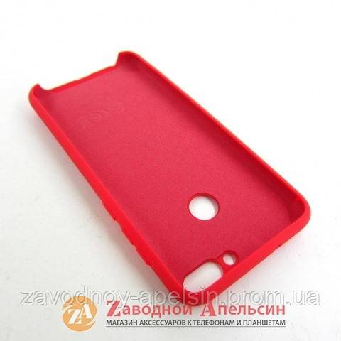 Huawei P Smart (FIG-LX1) силиконовый чехол Colorful красный - фото фото фото 1