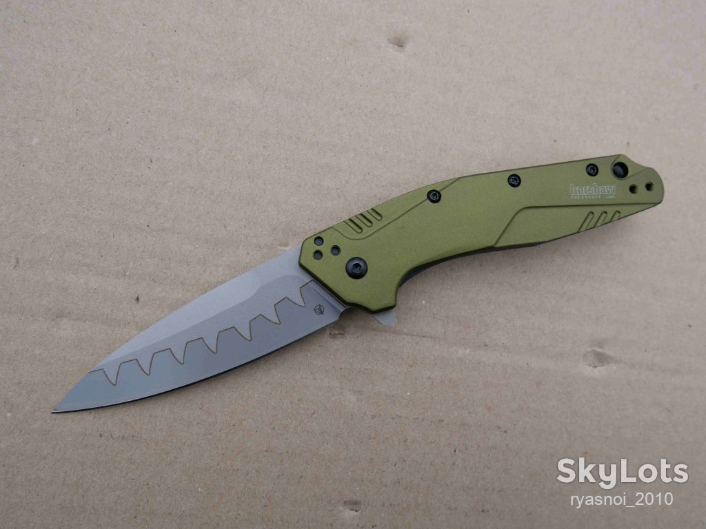 Kersh Dividend 1812OLCB, D2, Aluminum, Replica, Assisted SpeedSafe®, OEM, EDC, Liner Lock - фото фото фото 12
