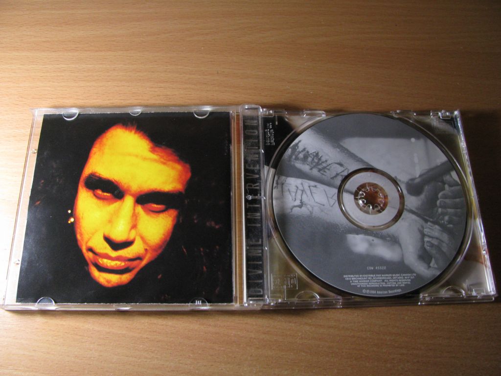 SLAYER - Divine Intervention  (1994 American 1st press,Canada) - фото фото фото 1