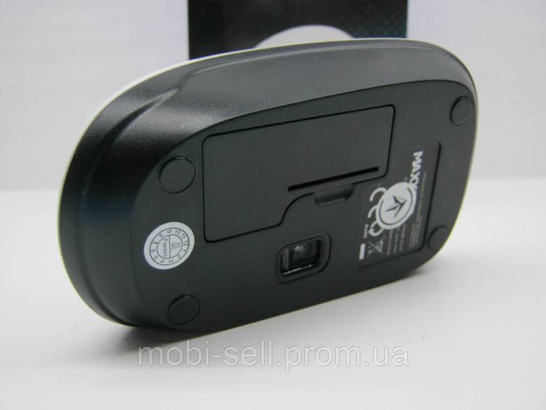 Миша Maxxter бездротова 2.4 GHz Optical Mouse, 1.5V / АА, White-Black - фото фото фото 2