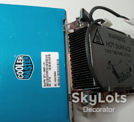Радиатор Sun Fire V240 V210 CPU Fan/heatsink 371-0837 - фото фото фото 1