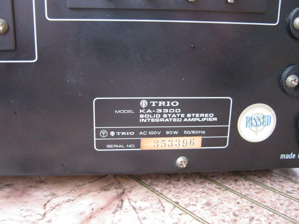 Підсилювач TRIO KA-3300 - фото фото фото 6