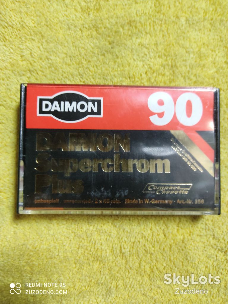 S/F Аудио кассета DAIMON Superchrom Plus 90 - фото фото фото 0