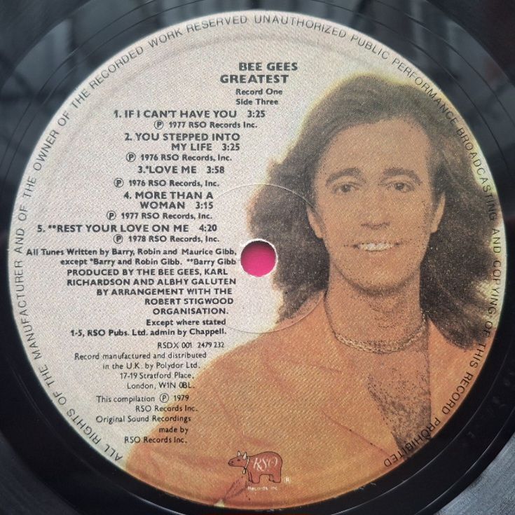 Bee Gees - Greatest - 1975-79.  (2LP). 12. Vinyl. Пластинки. England. - фото фото фото 7