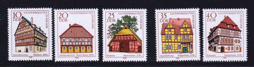 ГДР  1978 г  MNH - архитектура - фото фото фото 0