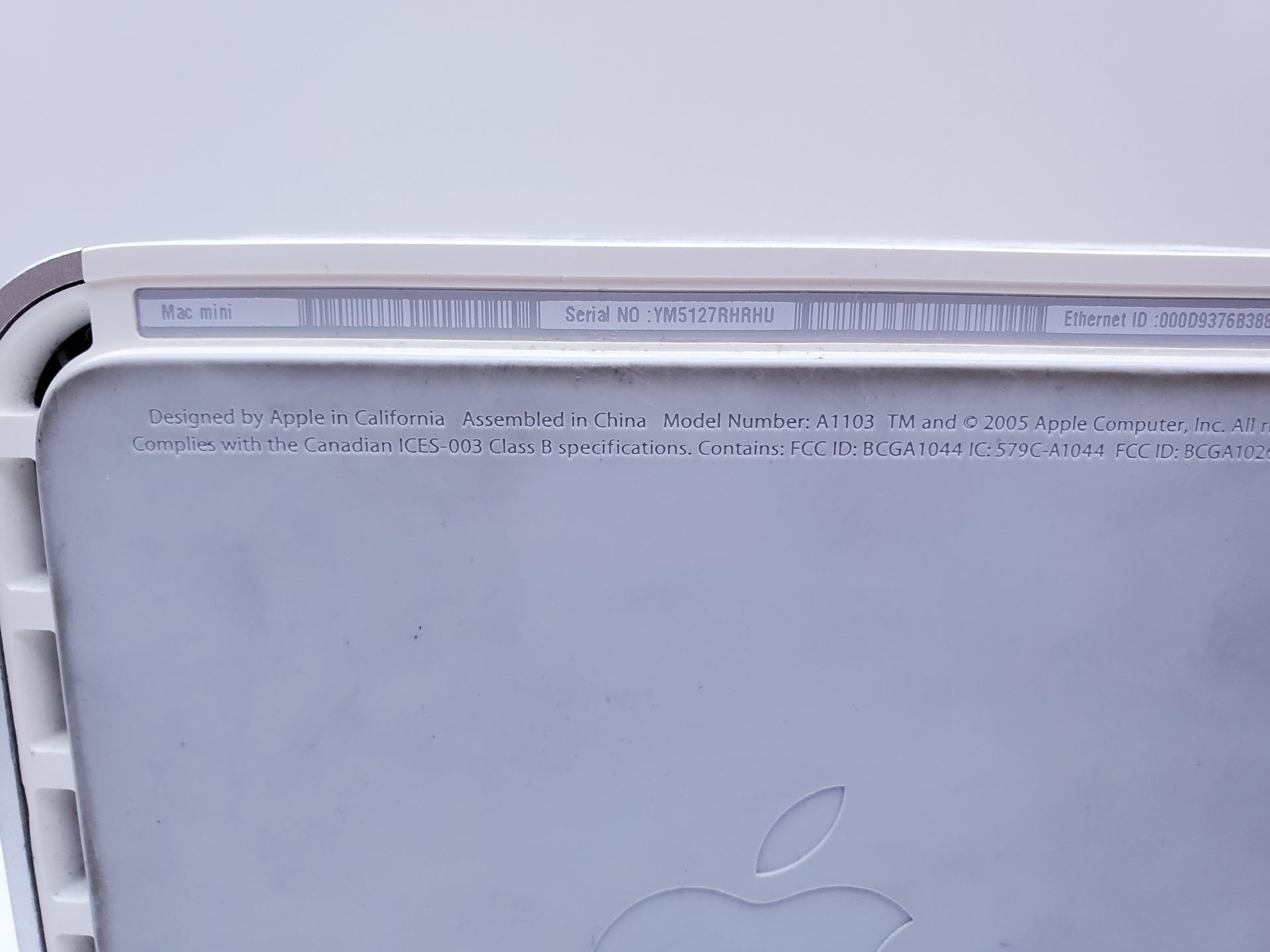 MAC Mini A1103 + Power Adapter a1105 - фото фото фото 2
