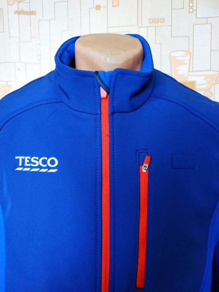 Термокуртка чоловіча синя. Куртка TESCO софтшелл p-p М (стан нового) - фото фото фото 2