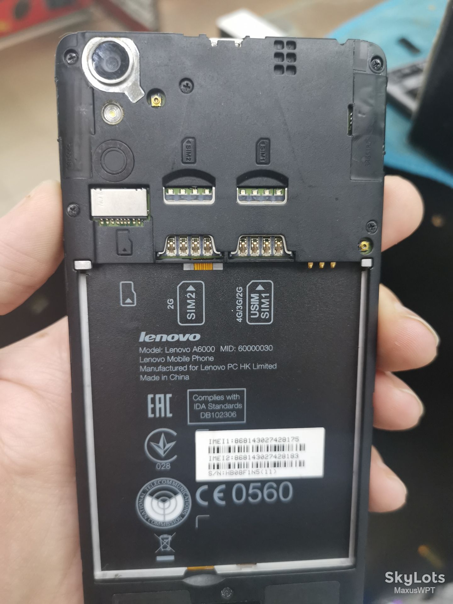 #215 Sklad Lenovo A6000 sklad - фото фото фото 2