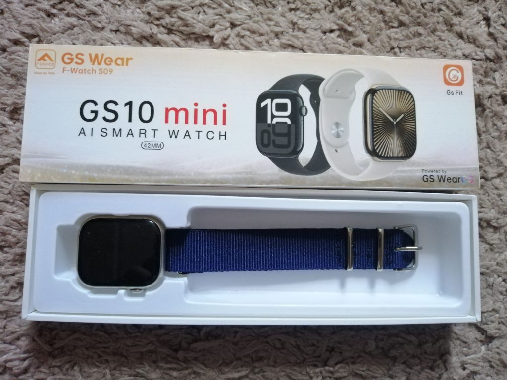 Фірмовий Металевий смарт годинник GS10 mini AI Smart Watch - фото фото фото 0