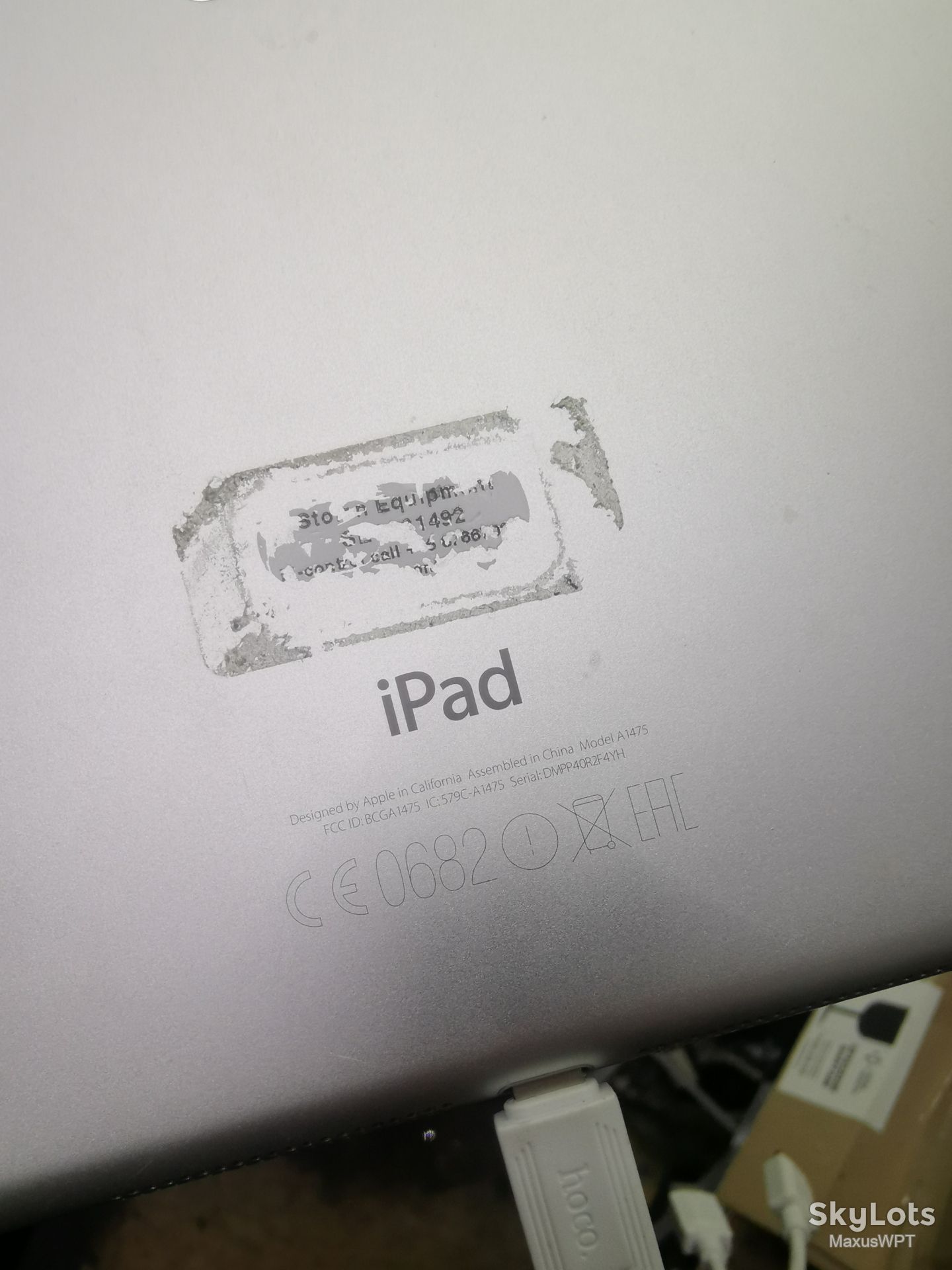 #681 Apple ipad A1475 silver - фото фото фото 2