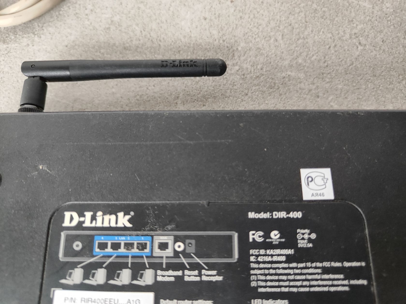 WiFi Роутер D Link Dir-400 - фото фото фото 1