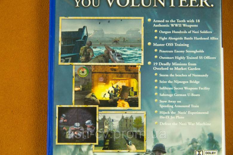 Диск Playstation 2 - Medal of Honor Frontline - фото фото фото 3