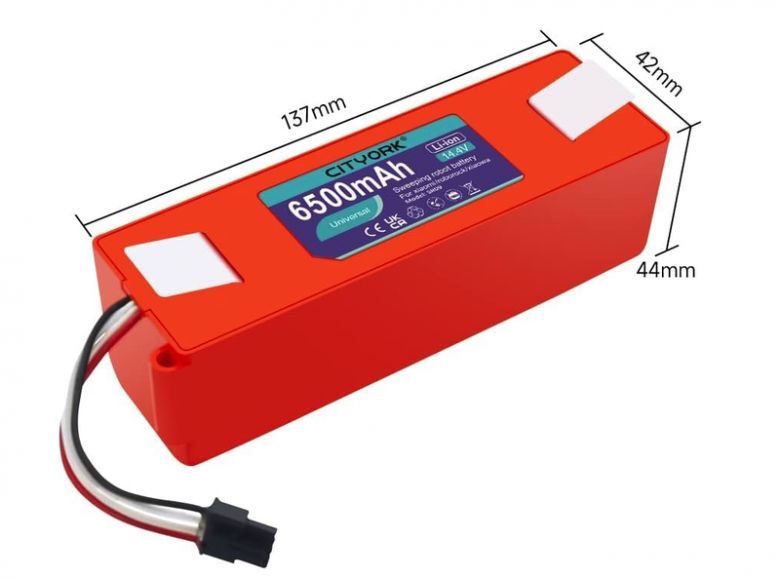 Батарея 14.4V 6500mAh Li-ion Xiaomi Mijia Roborock S5 S6 S7 - фото фото фото 2