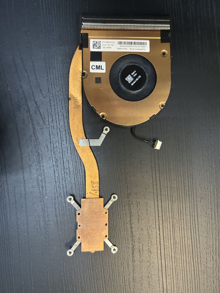 Система охолодження ThinkPad T14 Gen 2 кулер AVC BAPA0806R5H - фото фото фото 0