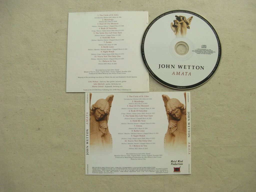 CD Uriah Heep Family. John Wetton. Amata. 2004. - фото фото фото 2