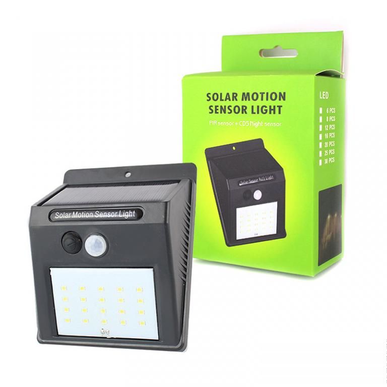50744 Настенный уличный светильник Solar motion sensor Light                        (Не работает) - фото фото фото 0