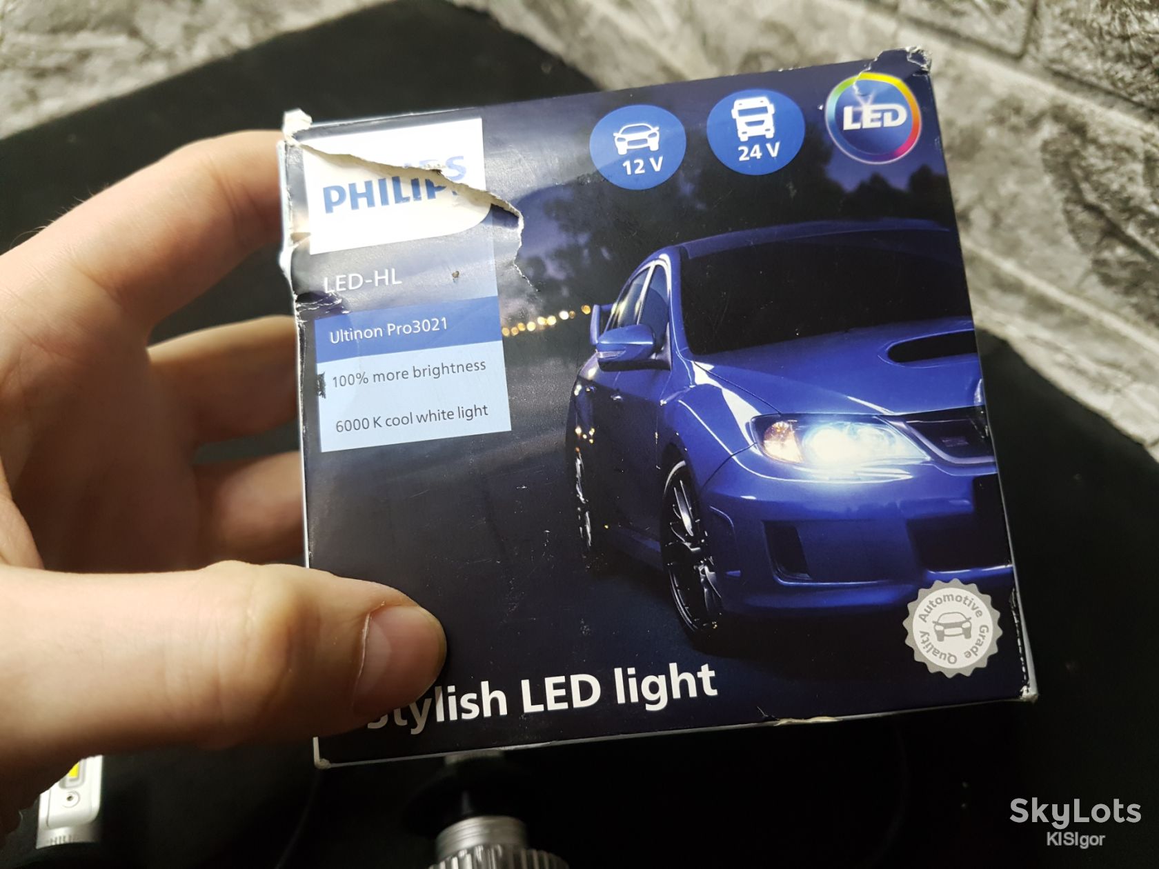 Комплект автомобільних світлодіодних  (LED) ламп Philips Ultinon Pro3021 LED-HL *80931 - фото фото фото 1