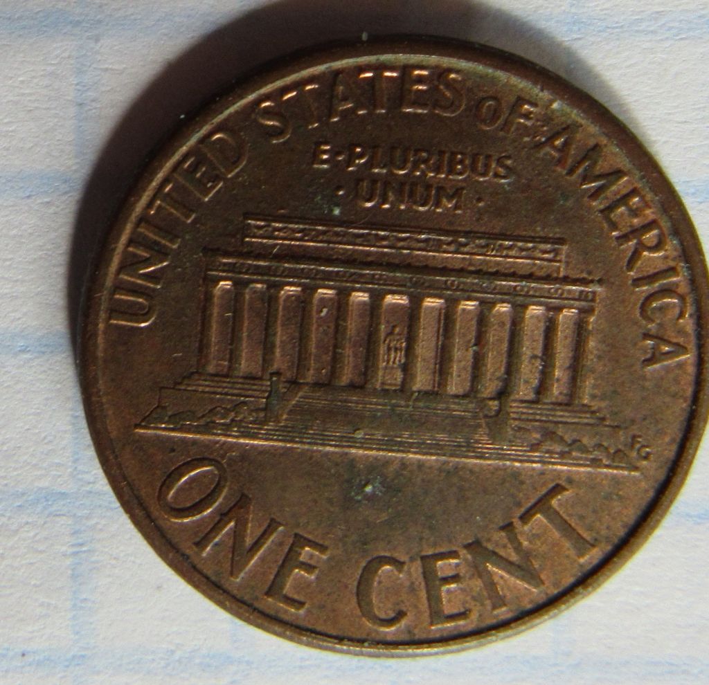 США 1 цент, 1996 г.  Без отметки монетного двора - фото фото фото 1