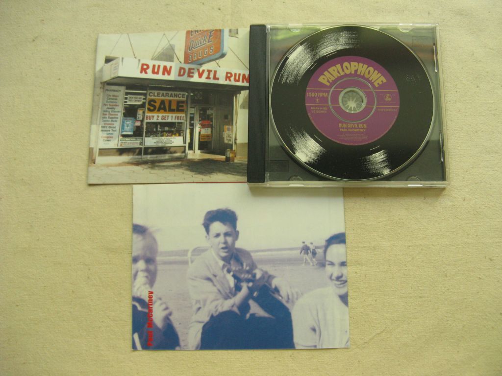 CD Beatles Family. Paul McCartney /ex-Beatles/. Run Devil Run. 1999. - фото фото фото 1