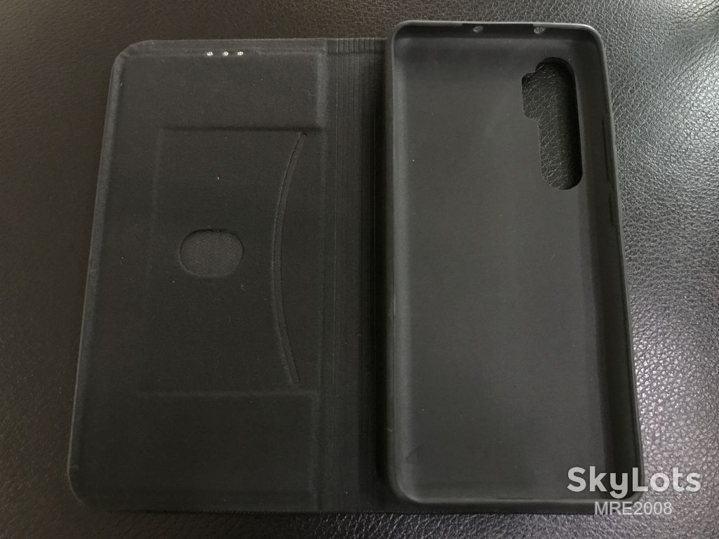 Чехол-книжка DEF Book case Fabric PU для Xiaomi Mi Note 10 Lite black - фото фото фото 2