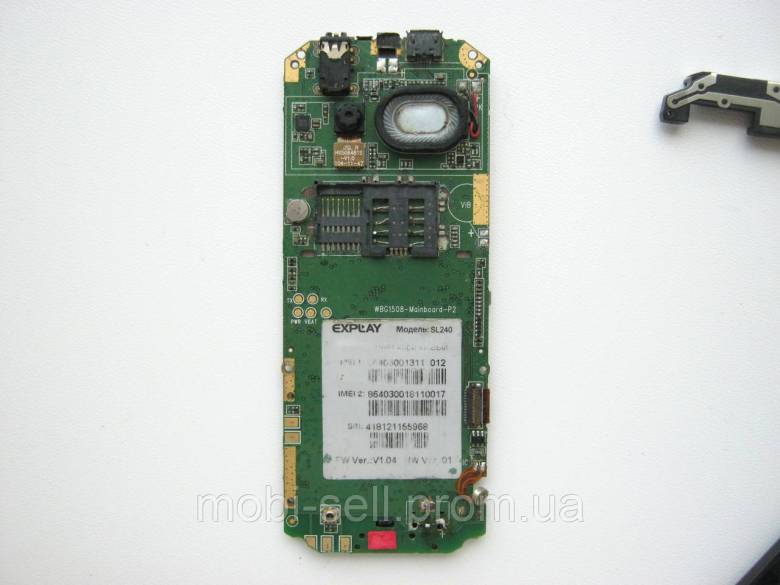 Explay SL240 сломанный коннектор SIM и MicroSD, включается - фото фото фото 7