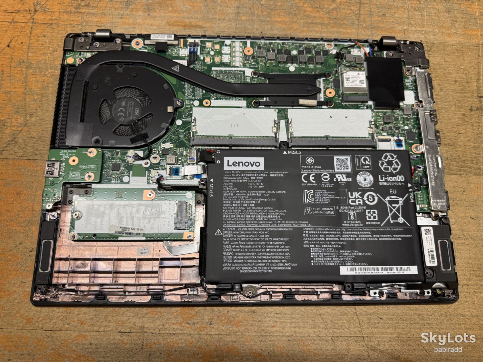 Ноутбук LENOVO L14 G1 I5-10210U/БЕЗ DDR4/БЕЗ SSD    (47) - фото фото фото 4