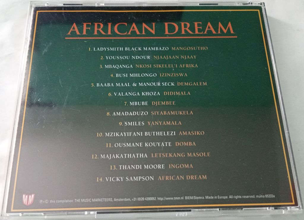 VARIOUS African Dream  CD Europa - фото фото фото 2
