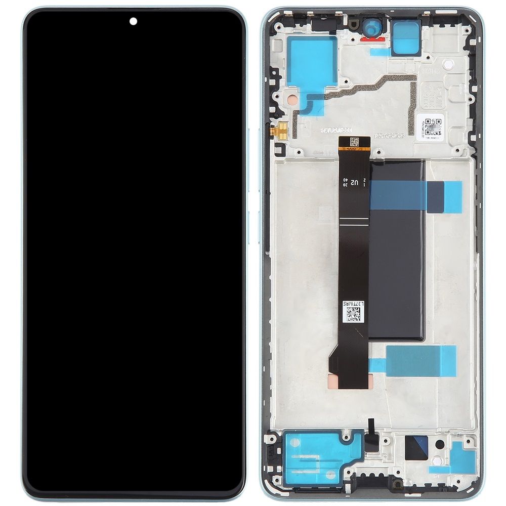 Дисплей Xiaomi Redmi Note 13 4G 5G OLED чорний + рамка - фото фото фото 1