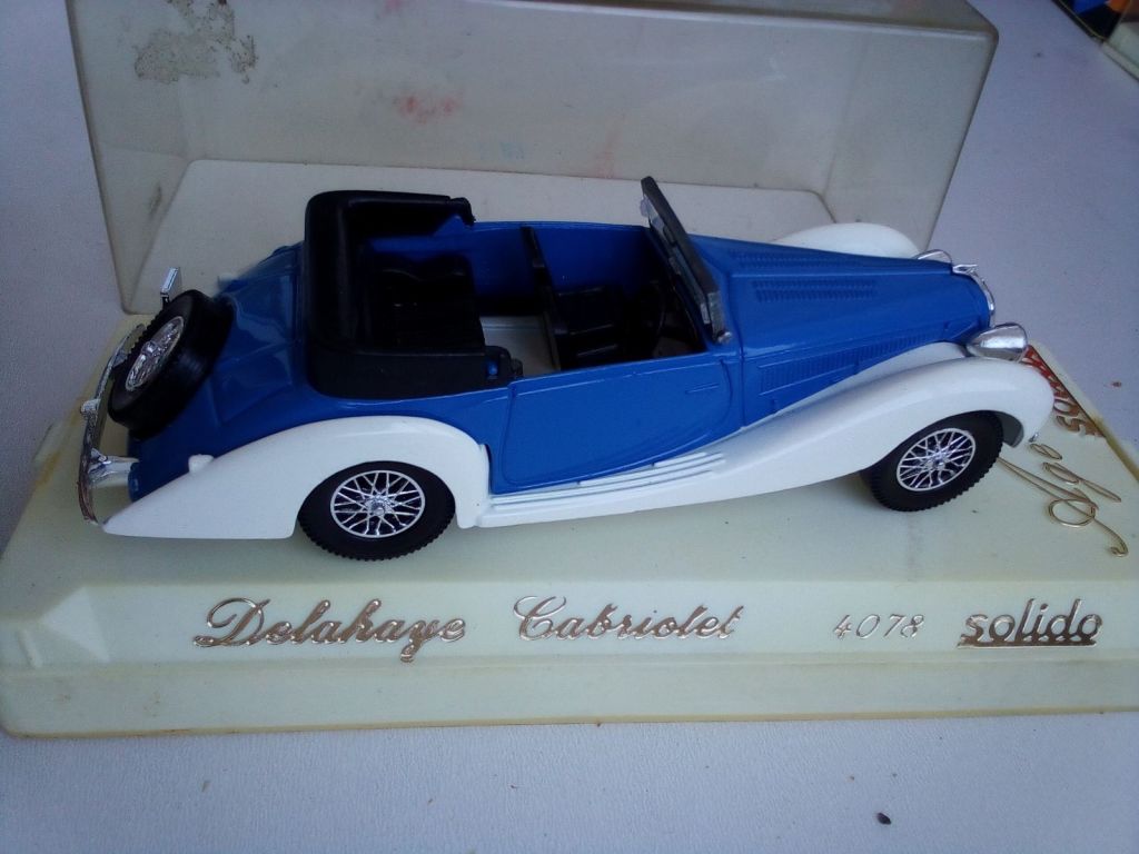1/43 SOLIDO DELAHAYE CABRIOLET - фото фото фото 0